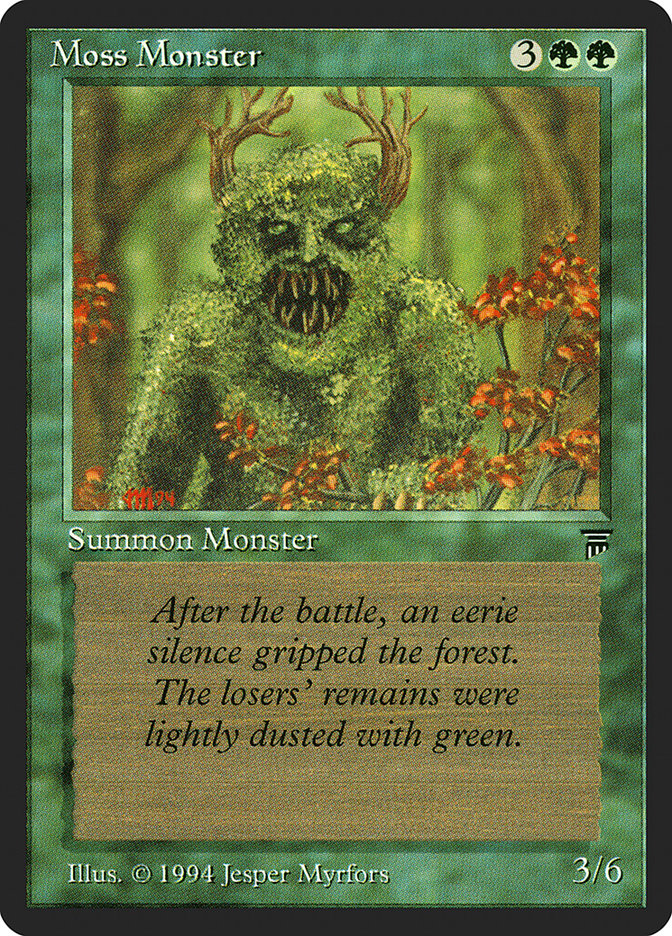Moss Monster [Legends] | Game Haven TX