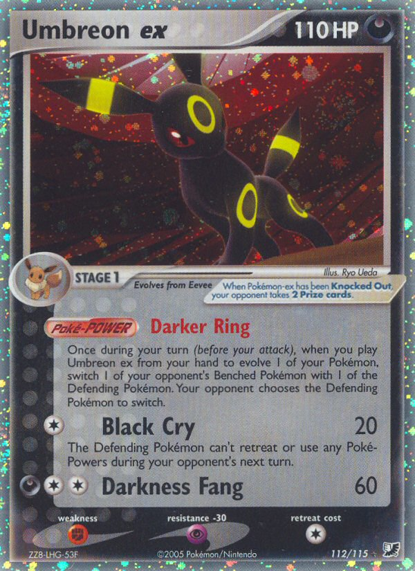 Umbreon ex (112/115) [EX: Unseen Forces] | Game Haven TX