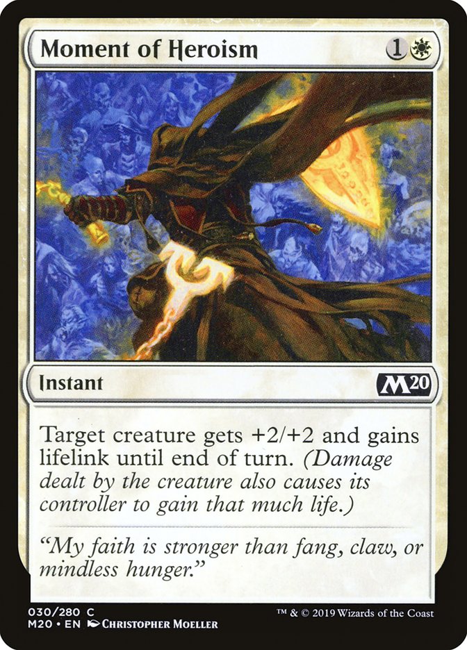 Moment of Heroism [Core Set 2020] | Game Haven TX