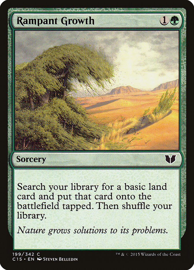 Rampant Growth [Commander 2015] | Game Haven TX