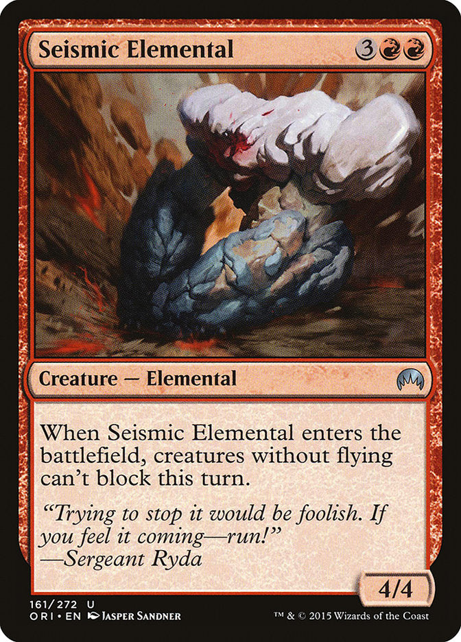 Seismic Elemental [Magic Origins] | Game Haven TX