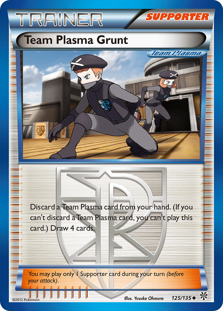 Team Plasma Grunt (125/135) [Black & White: Plasma Storm] | Game Haven TX
