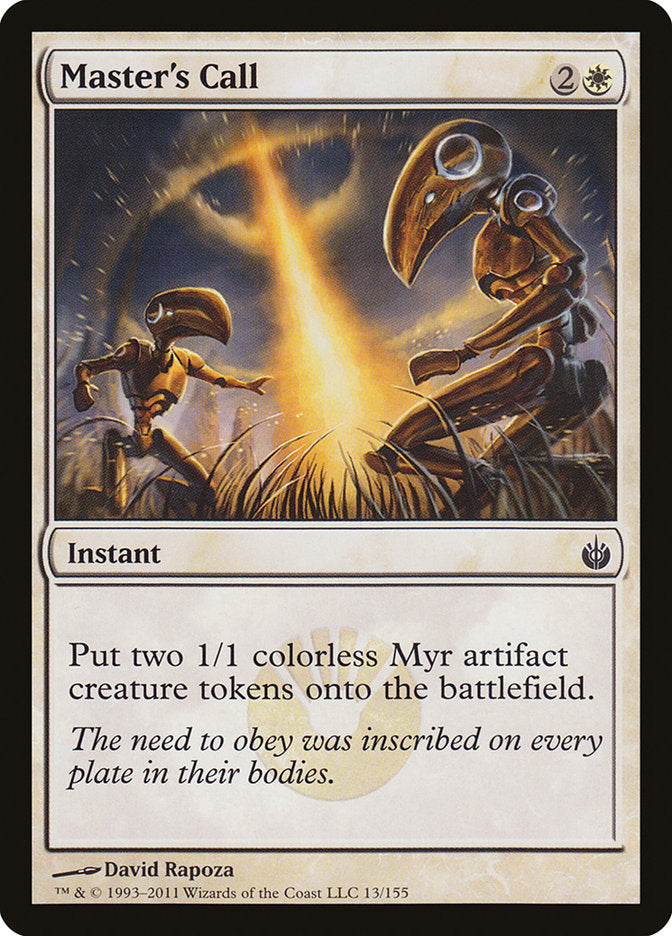 Master's Call [Mirrodin Besieged] | Game Haven TX