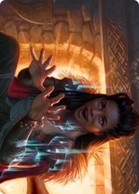 Birgi, God of Storytelling Art Card [Kaldheim: Art Series] | Game Haven TX