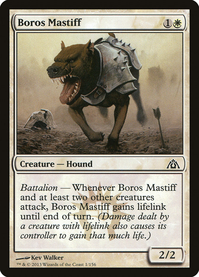Boros Mastiff [Dragon's Maze] | Game Haven TX