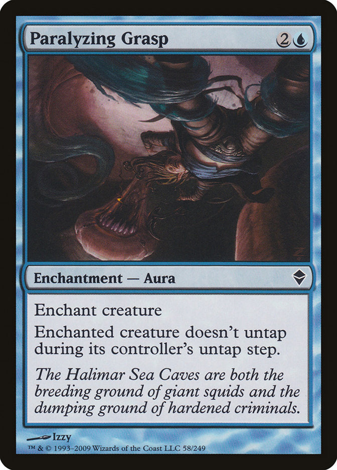 Paralyzing Grasp [Zendikar] | Game Haven TX