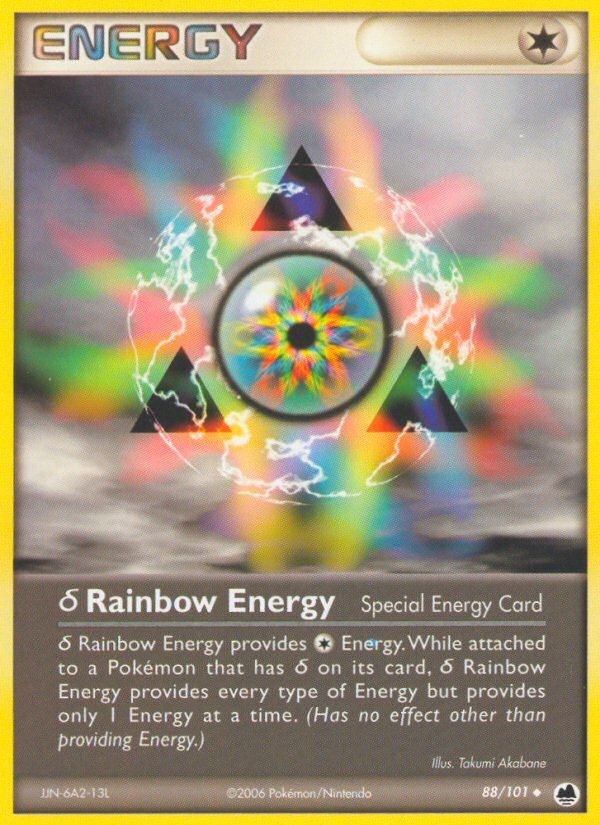 Rainbow Energy (88/101) (Delta Species) [EX: Dragon Frontiers] | Game Haven TX