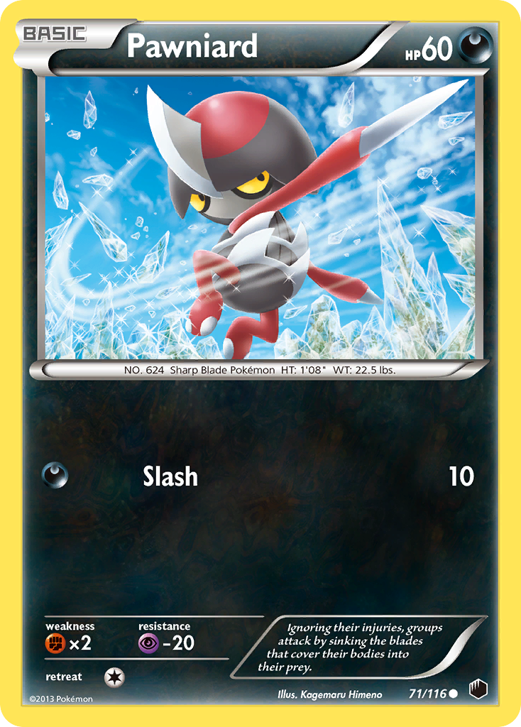 Pawniard (71/116) [Black & White: Plasma Freeze] | Game Haven TX