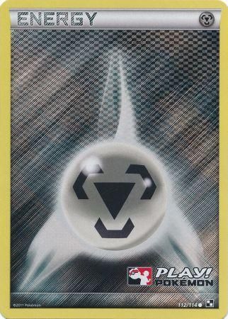 Metal Energy (112/114) (Play Pokemon Promo) [Black & White: Base Set] | Game Haven TX