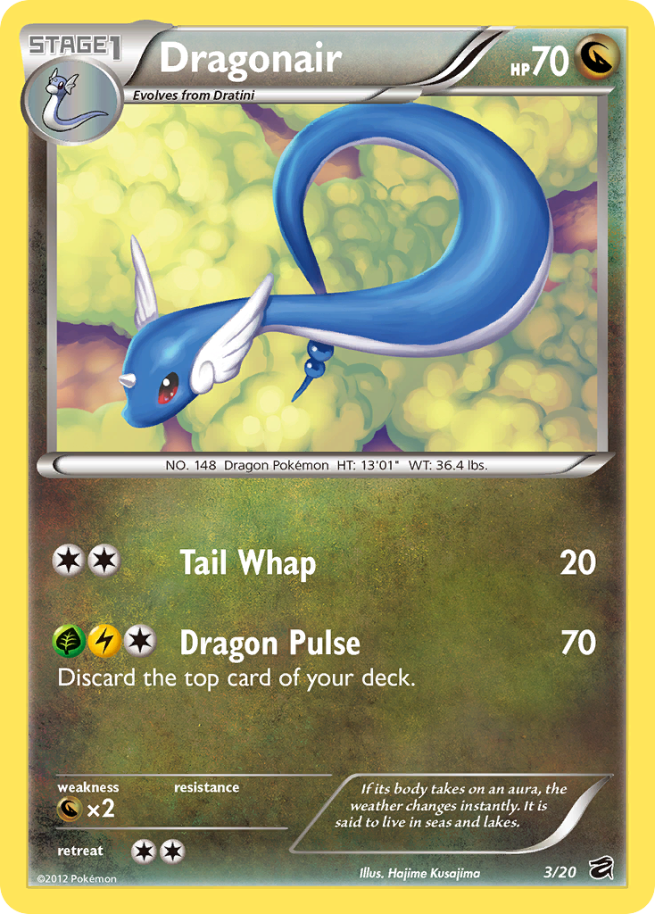 Dragonair (3/20) [Black & White: Dragon Vault] | Game Haven TX