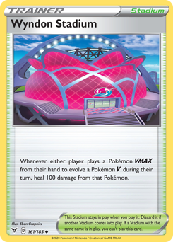 Wyndon Stadium (161/185) [Sword & Shield: Vivid Voltage] | Game Haven TX