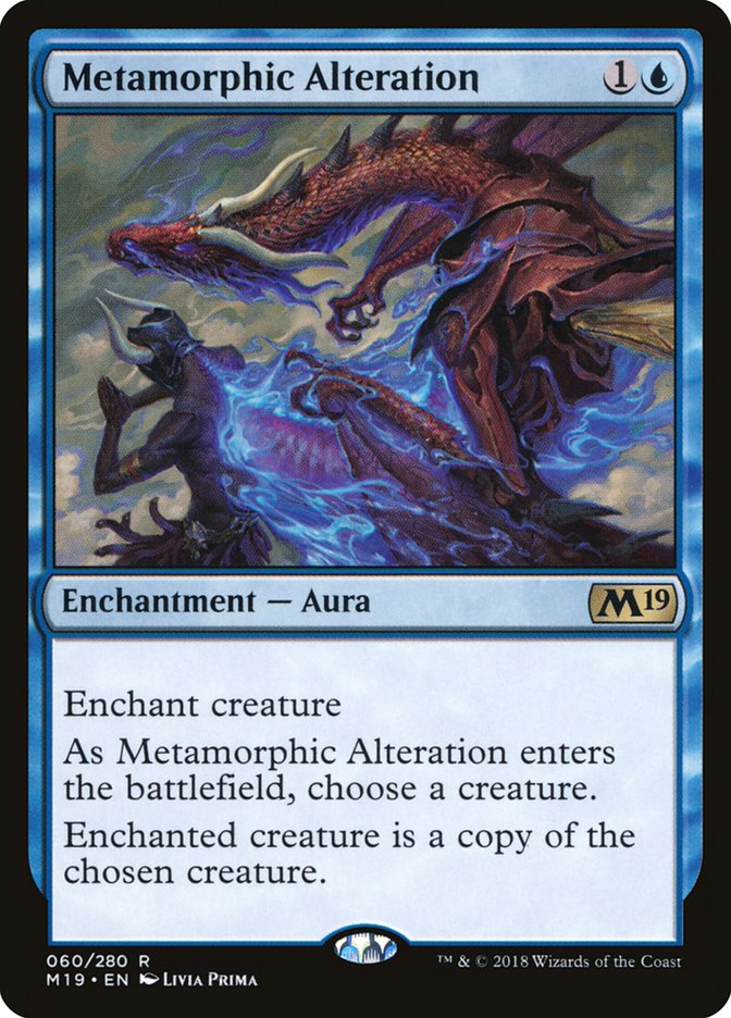 Metamorphic Alteration [Core Set 2019] | Game Haven TX