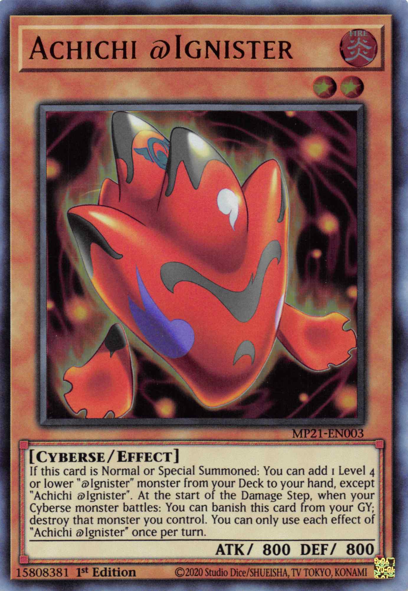 Achichi @Ignister [MP21-EN003] Ultra Rare | Game Haven TX