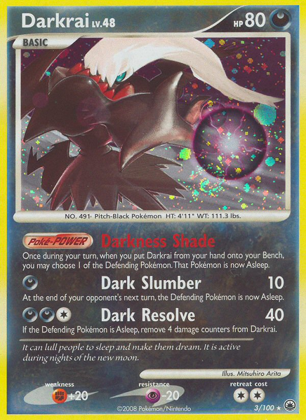 Darkrai (3/100) [Diamond & Pearl: Majestic Dawn] | Game Haven TX