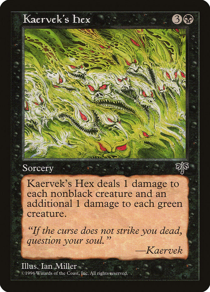 Kaervek's Hex [Mirage] | Game Haven TX