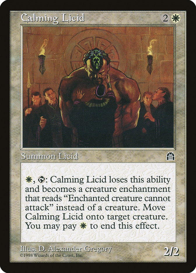 Calming Licid [Stronghold] | Game Haven TX