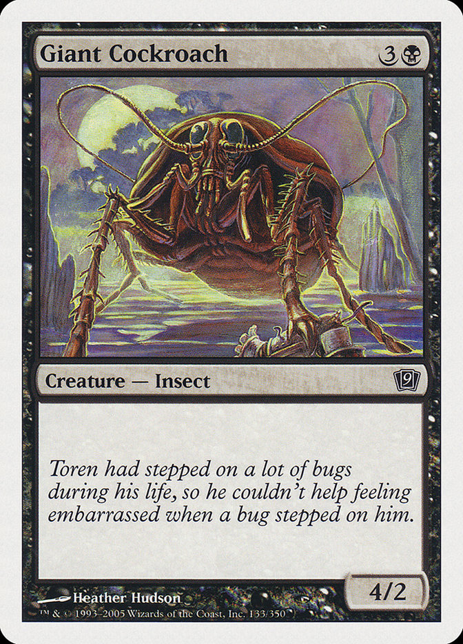 Giant Cockroach [Ninth Edition] | Game Haven TX
