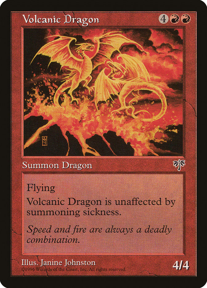 Volcanic Dragon [Mirage] | Game Haven TX
