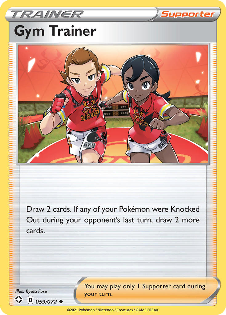 Gym Trainer (059/072) [Sword & Shield: Shining Fates] | Game Haven TX