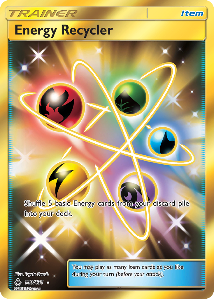 Energy Recycler (143/131) [Sun & Moon: Forbidden Light] | Game Haven TX