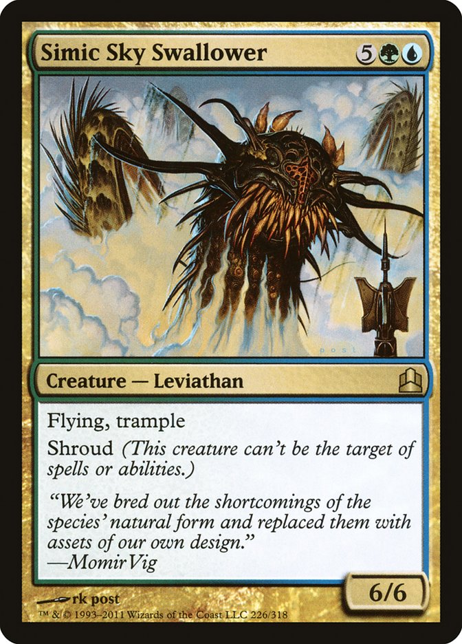 Simic Sky Swallower [Commander 2011] | Game Haven TX