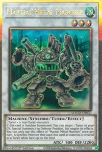 Martial Metal Marcher [MAGO-EN030] Gold Rare | Game Haven TX