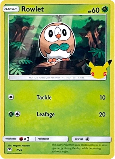 Rowlet (7/25) [McDonald's 25th Anniversary] | Game Haven TX