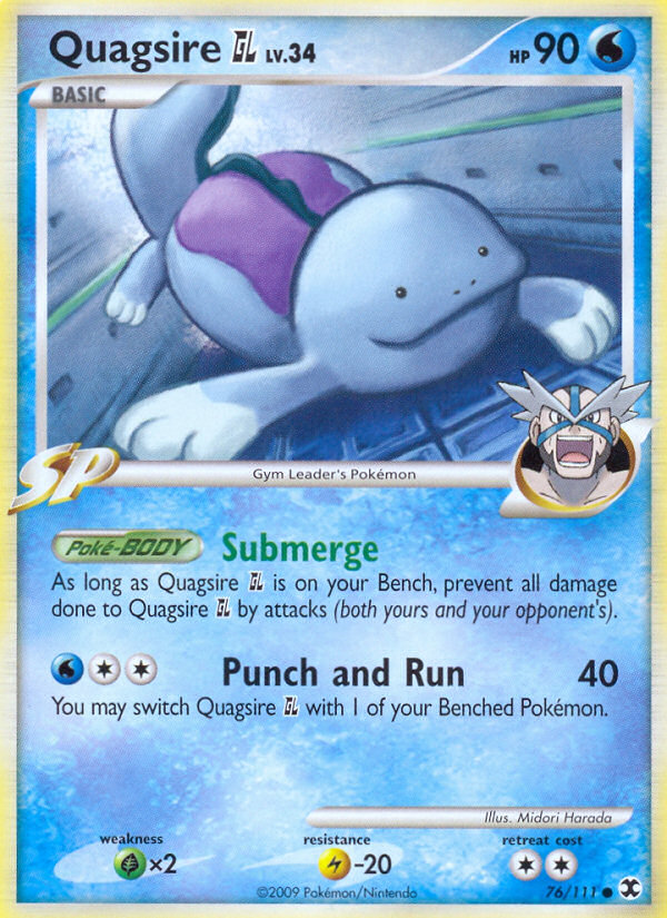 Quagsire GL (76/111) [Platinum: Rising Rivals] | Game Haven TX