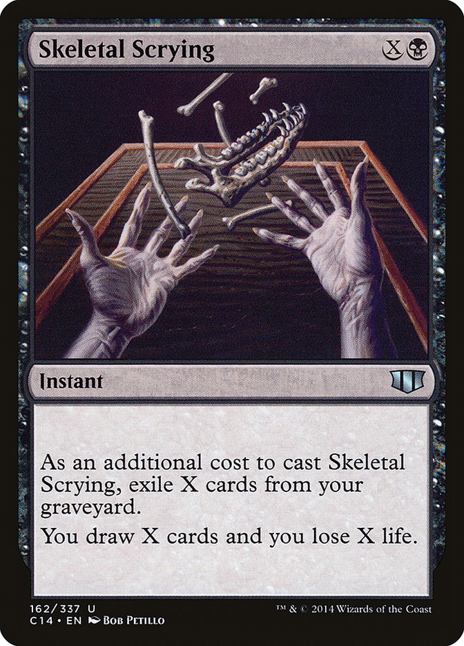 Skeletal Scrying [Commander 2014] | Game Haven TX