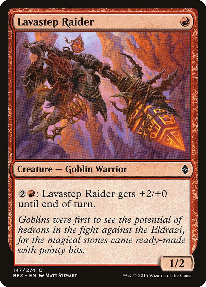 Lavastep Raider [Battle for Zendikar] | Game Haven TX