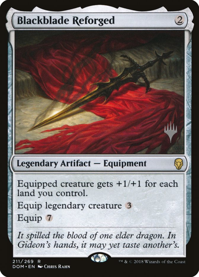 Blackblade Reforged [Dominaria Promos] | Game Haven TX