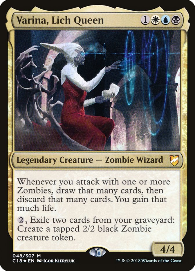 Varina, Lich Queen [Commander 2018] | Game Haven TX