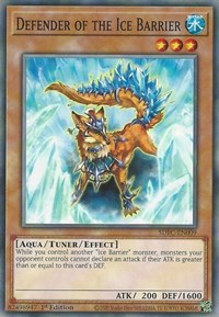 Defender of the Ice Barrier [SDFC-EN009] Common | Game Haven TX