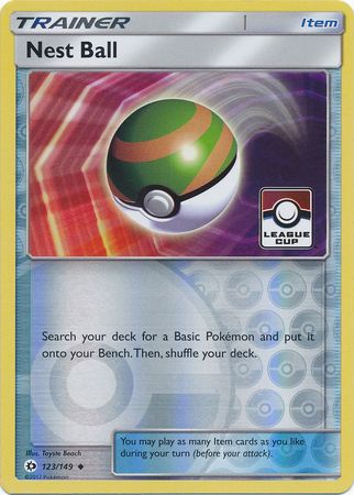 Nest Ball (123/149) (League Promo) [Sun & Moon: Base Set] | Game Haven TX