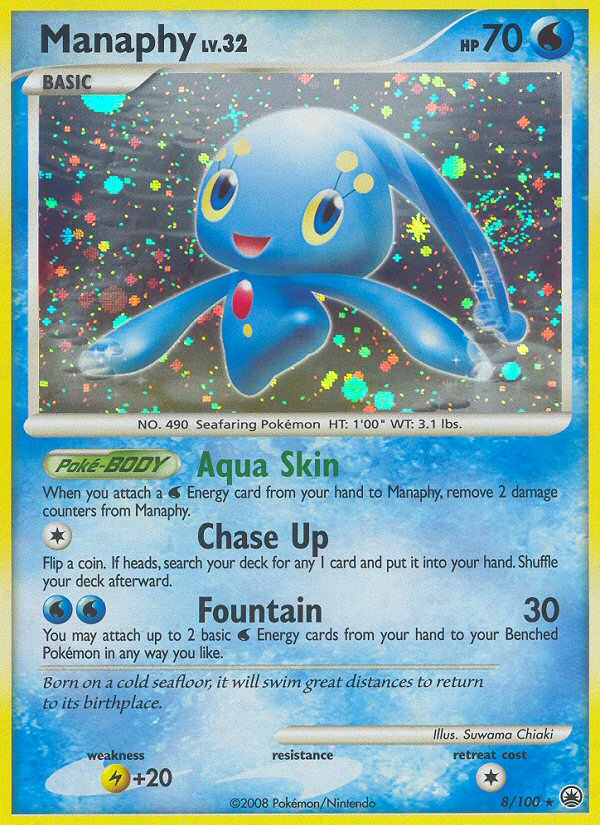 Manaphy (8/100) [Diamond & Pearl: Majestic Dawn] | Game Haven TX