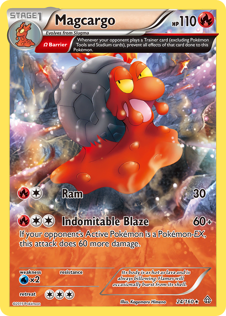 Magcargo (24/160) [XY: Primal Clash] | Game Haven TX