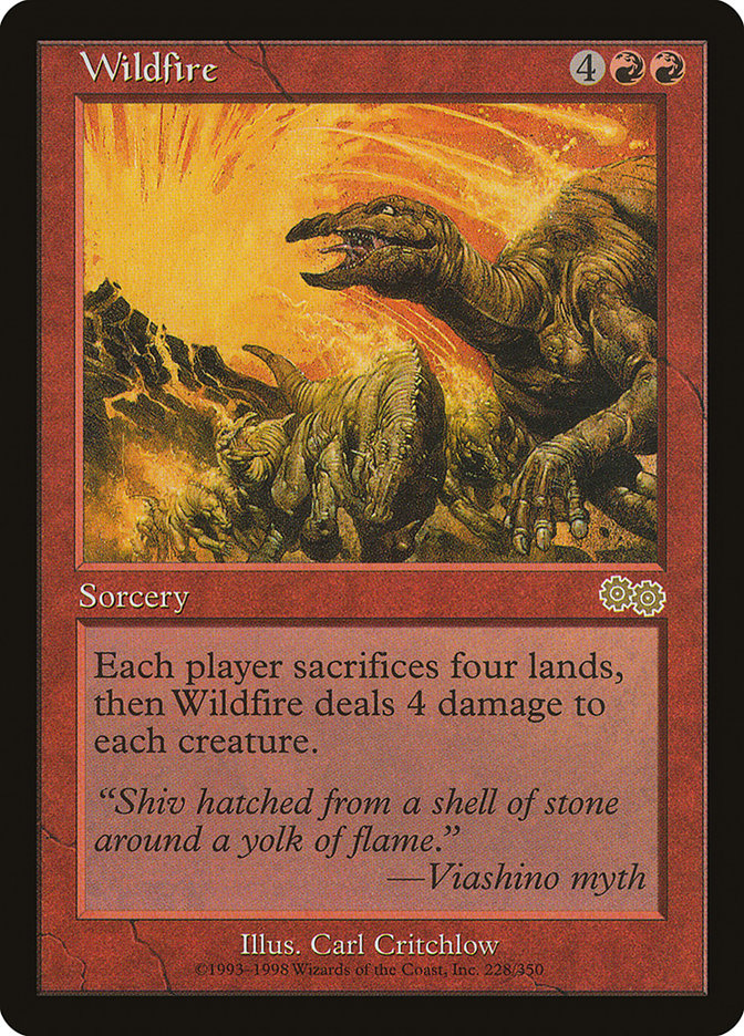 Wildfire [Urza's Saga] | Game Haven TX