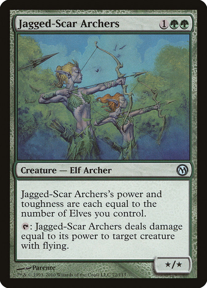 Jagged-Scar Archers [Duels of the Planeswalkers] | Game Haven TX