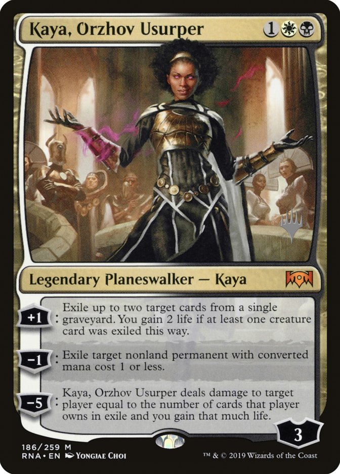 Kaya, Orzhov Usurper [Ravnica Allegiance Promos] | Game Haven TX