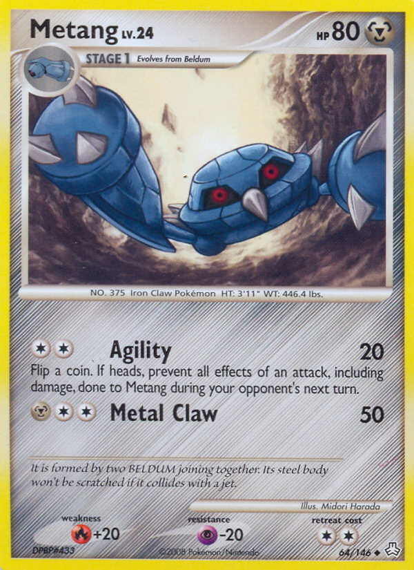 Metang (64/146) [Diamond & Pearl: Legends Awakened] | Game Haven TX