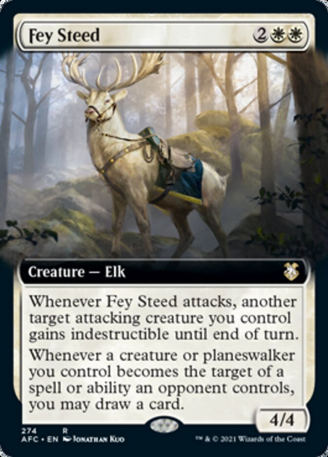 Fey Steed (Extended) [Dungeons & Dragons: Adventures in the Forgotten Realms Commander] | Game Haven TX