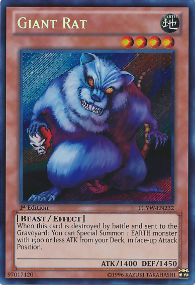 Giant Rat [LCYW-EN232] Secret Rare | Game Haven TX