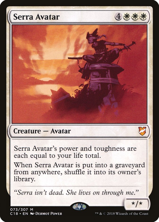 Serra Avatar [Commander 2018] | Game Haven TX