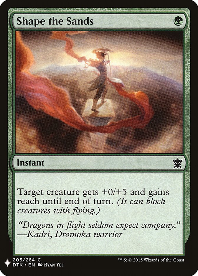 Shape the Sands [Mystery Booster] | Game Haven TX