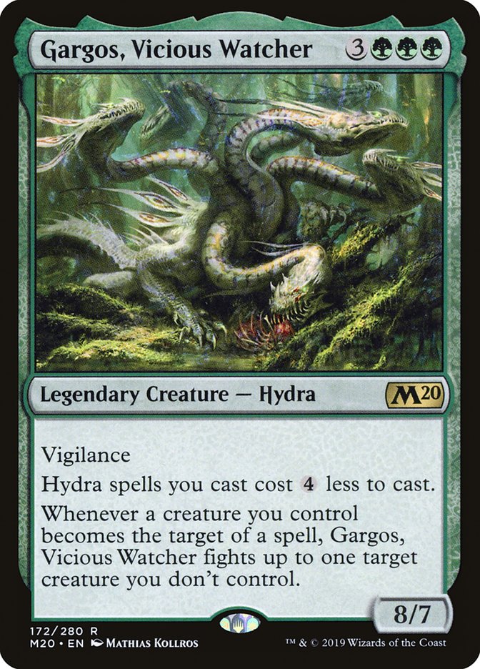Gargos, Vicious Watcher [Core Set 2020] | Game Haven TX