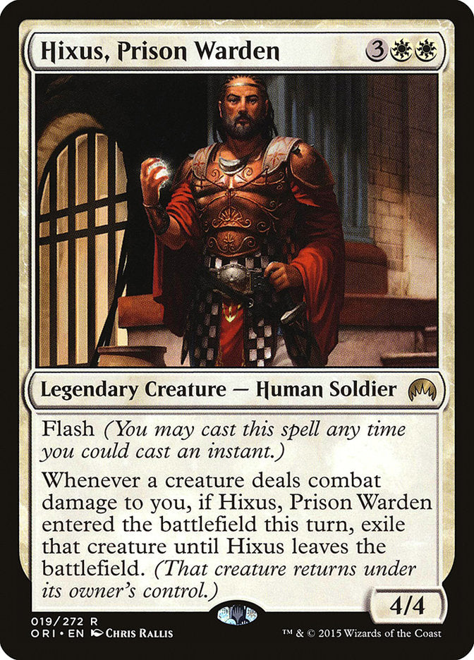 Hixus, Prison Warden [Magic Origins] | Game Haven TX