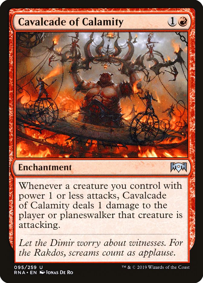 Cavalcade of Calamity [Ravnica Allegiance] | Game Haven TX