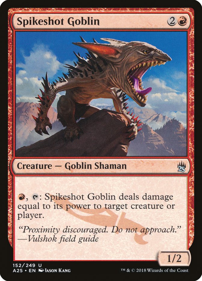 Spikeshot Goblin [Masters 25] | Game Haven TX