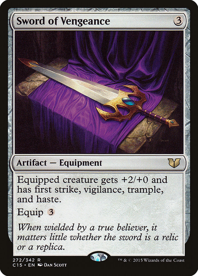 Sword of Vengeance [Commander 2015] | Game Haven TX