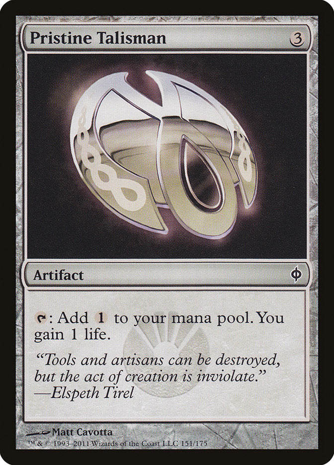Pristine Talisman [New Phyrexia] | Game Haven TX